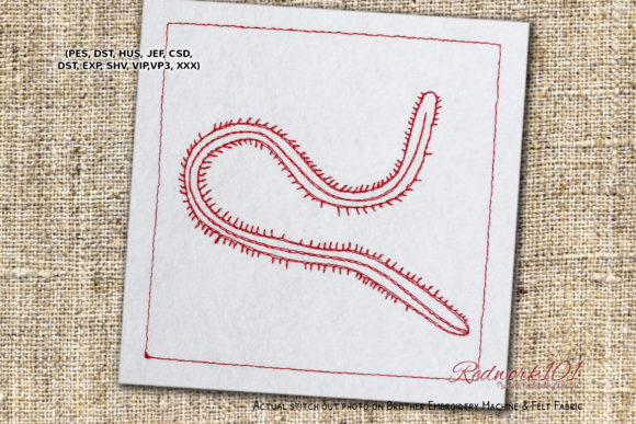 Bristle Worm Embroidery Design Review