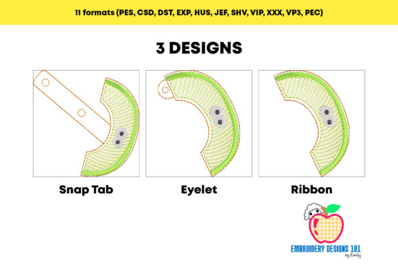 Cantaloupe Melon ITH Keyfob Design Review
