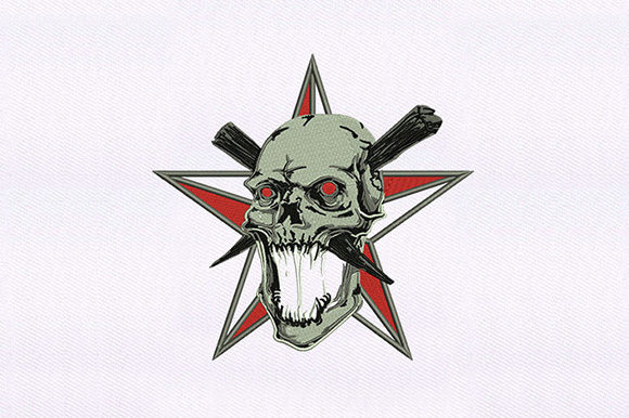 Drooling Skull Embroidery Design Review