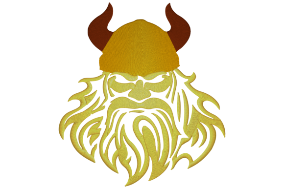 Face of Viking Warrior Embroidery Review