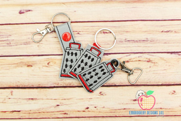 Grater Keyfob Embroidery Design Review