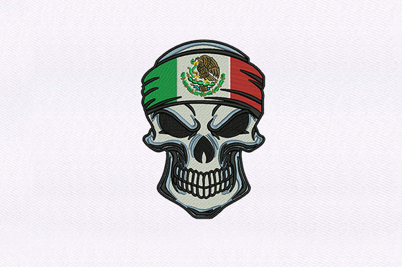 Mexican Skull Embroidery Design Review