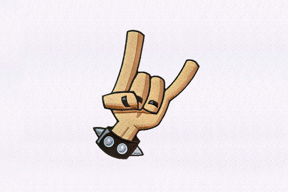 Rock on Hand Design Review for Small Business Merchandise